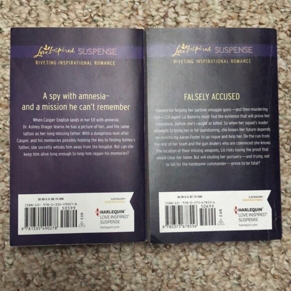 Lot of six Love Inspired Suspense books - Picture 5 of 7